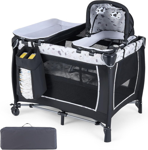 Travel cot portable - 5, 1