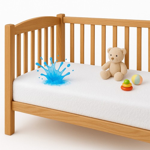 Travel cot waterproof sheet - waterproof, |