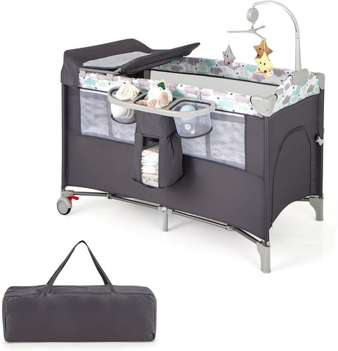 Travel cot folding - in, 1